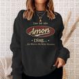 Das Ist Ein Amon Ding Das Würdest Du Nicht Verstehen Amon Name Sweatshirt Geschenke für Sie