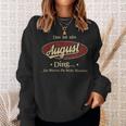 Das Ist Ein August Ding Das Würdest Du Nicht Verstehen August Name Sweatshirt Geschenke für Sie