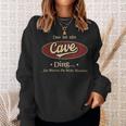 Das Ist Ein Cave Ding Das Würdest Du Nicht Verstehen Cave Name Sweatshirt Geschenke für Sie