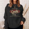 Das Ist Ein Cook Ding Das Würdest Du Nicht Verstehen Cook Name Sweatshirt Geschenke für Sie