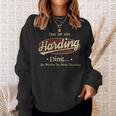 Das Ist Ein Harding Ding Das Würdest Du Nicht Verstehen Harding Name Sweatshirt Geschenke für Sie