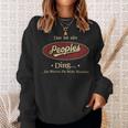 Das Ist Ein Peoples Ding Das Würdest Du Nicht Verstehen Peoples Name Sweatshirt Geschenke für Sie