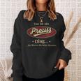 Das Ist Ein Preuss Ding Das Würdest Du Nicht Verstehen Preuss Name Sweatshirt Geschenke für Sie