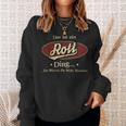 Das Ist Ein Rott Ding Das Würdest Du Nicht Verstehen Rott Name Sweatshirt Geschenke für Sie