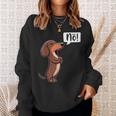 Dickköpfiger Rauhaardackel Nö Dachshund Dog Dog Sweatshirt Geschenke für Sie