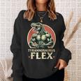 Divertido Bodybuilder Tyrannosaurus Flex Gym T-Rex Dinosaur Camisa de entrenamiento Regalos para ella