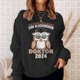 Doctor 2024 Graduation PhD Graduation Party Doctorate Sweatshirt Geschenke für Sie