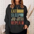 Eat Sleep Jiu-Jitsu Repeat Jiu-Jitsu Sin Mangas Camisa de entrenamiento Regalos para ella