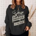 Élu Meilleur Barbier Du Monde Humour Coiffeur Cadeau Barbe Sweater e Cadeaux pour elle