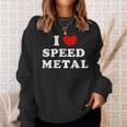 Me Encanta El Speed Metal Me Encanta El Speed Metal Camisa de entrenamiento Regalos para ella