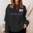 England With National Flag Flag On The Chest Sweatshirt Geschenke für Sie