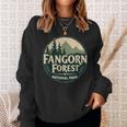 Fangorn Forest National Park Bookworms Saying Sweatshirt Geschenke für Sie