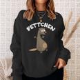 Fettchen Ferret Sweatshirt Geschenke für Sie