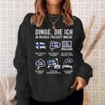 Finland Dinge Die Ich In Der Freizeit Mache Sweatshirt Geschenke für Sie