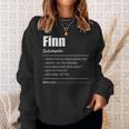 Finn Name First Name Sweatshirt Geschenke für Sie