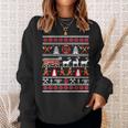 Fireman Ugly Christmas Sweater Fireman Fire Brigade Sweatshirt Geschenke für Sie