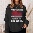 Fireworks Director Pyro Crew Pyrotechnic Pyrotechnician Sweatshirt Gifts for Her