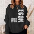 First Name Limited Edition Birthday For Egon Sweatshirt Geschenke für Sie