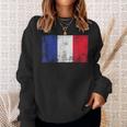 France Flag French Flag Football Fan Sweatshirt Geschenke für Sie