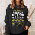 French Bulldog Frenchie Dog Holder Sweatshirt Geschenke für Sie