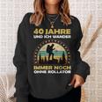 40 Year Old Birthday Mountain & Walking Hiking Sweatshirt Geschenke für Sie