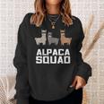 Alpaca For Alpaca Squad Lovers Sweatshirt Geschenke für Sie