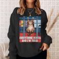 Cat Gym Meme Everything Hurts Gym Hilarious Cat Gym Camisa de entrenamiento Regalos para ella