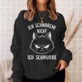 With Cat Motif Sweatshirt Geschenke für Sie