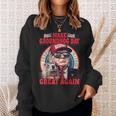 Cool Trump Groundhog Make Groundhog Day Great Again Sweatshirt Gifts for Her