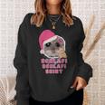 Hamster Sadhamster Hamstie Meme Schlafi Schlafi Sweatshirt Geschenke für Sie