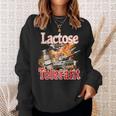 Lactose Tolerance Or Lactose Intolerance Meme Sweatshirt Geschenke für Sie