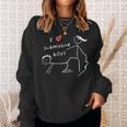 I Love Submissive Boys I Heart Submissive Boys Sweatshirt Gifts for Her