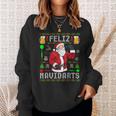 Ugly Christmas Darts Feliz Navidarts Sweatshirt Geschenke für Sie