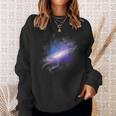 Galaxy Space Planets Universe Stars Moon Astronomer Sweatshirt Geschenke für Sie