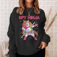 Gaming Spy Unicorn Ninja Gamer Gaming Enthusiast Sweatshirt Geschenke für Sie