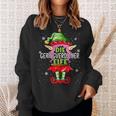 Geringverdiener Elf Christmas Family Christmas Sweatshirt Geschenke für Sie