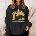 With German Lawnmower Lawn Mowing Sweatshirt Geschenke für Sie