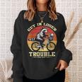 Get In Loser Sweatshirt - Raccoon Opossum Trash Panda Fun Gifts for Her