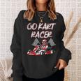 Go Kart Racer Red Kart Racing Kart Sweatshirt Geschenke für Sie