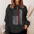 Granddaddy Fathers Day Vintage Patriotic American Flag Sweatshirt Gifts for Her