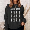 Greek Gods And Goddesses Old Greek Mythology Sweatshirt Geschenke für Sie