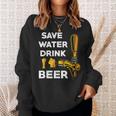 Guardar Agua Bebida Cerveza Citas Divertidas Cerveza Beber Camisa de entrenamiento Regalos para ella