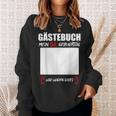 Guest Book 56Th Birthday Signatures Party Sweatshirt Geschenke für Sie