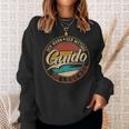 Guido The Man Of Mythos The Legend First Name Sweatshirt Geschenke für Sie