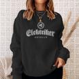 Guild Sign Electrician Seller In Old Gothic Script Sweatshirt Geschenke für Sie