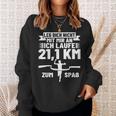 Half Marathon Running Marathon Participant Half Marathon Runner Sweatshirt Geschenke für Sie