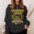 Handwerker Hourly Sale Sweatshirt Geschenke für Sie