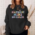 Happiest Mimi On Earth Mother's Day Matching Family Trip Sweatshirt Gifts for Her
