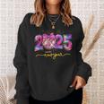 Happy New Year 2025 Pink Coquette Party Family Matching 2025 Sweatshirt Geschenke für Sie