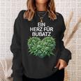 A Heart For Bubatz Bubatz Saying With Heart Bubatz Sweatshirt Geschenke für Sie